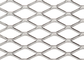 PVC Dipping Aluminum Expanded Metal Mesh , Flattened Expanded Aluminum Highway Safety Fence