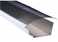 Fire Prevention Aluminum Gutter Guards For Roof Protection Customer’S Size